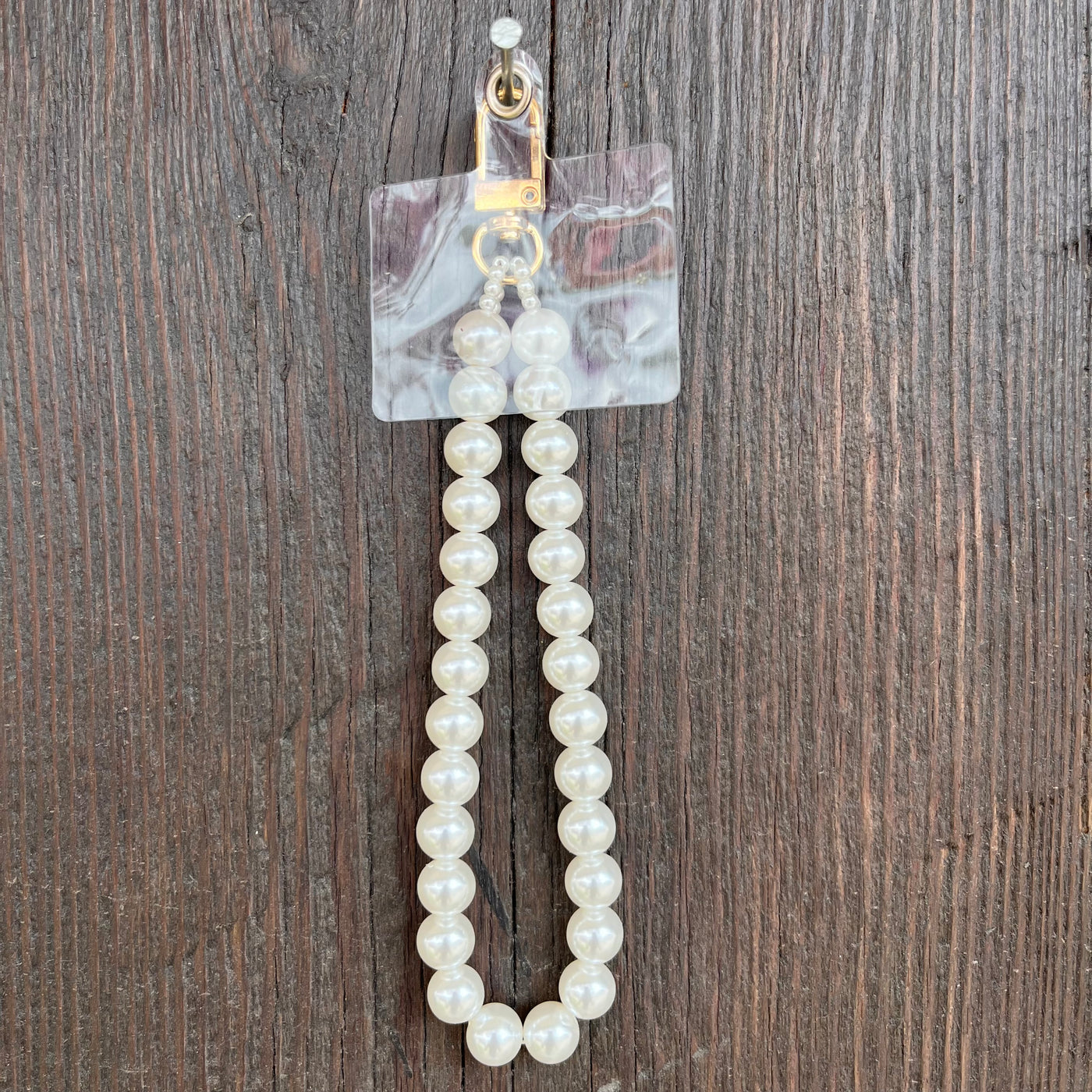 Pearl Phone Wristlet