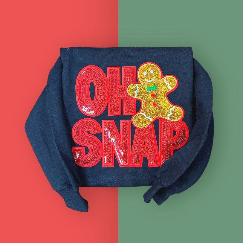 Oh Snap Gingerbread Sweatshirt