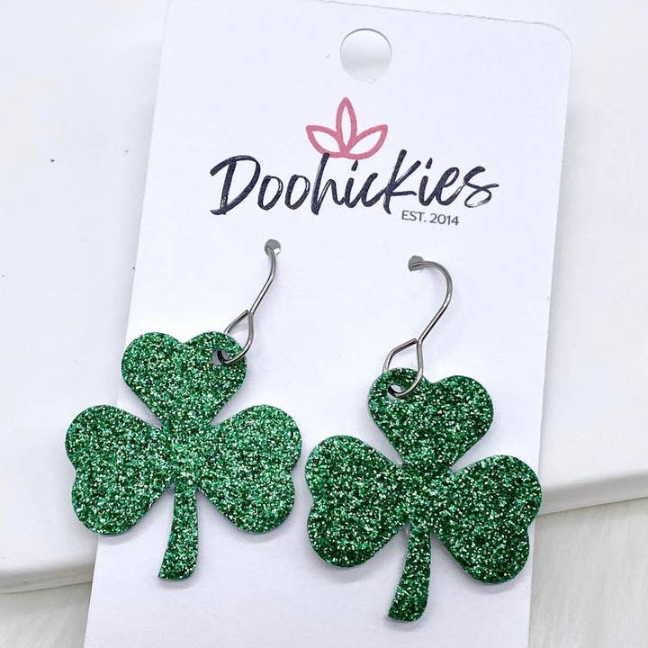 Itty Bitty Shamrock Earrings