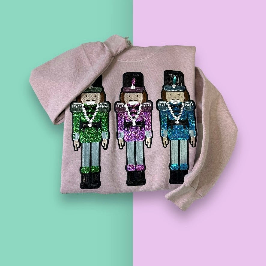 Sequin Nutcracker Sweatshirt