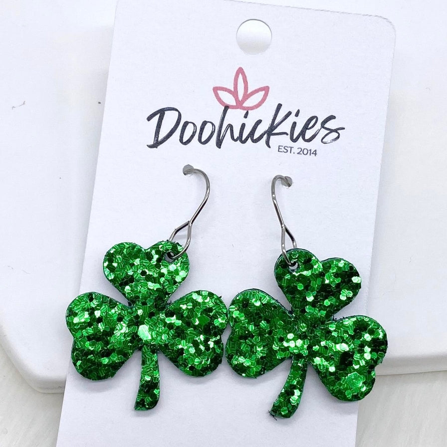 Itty Bitty Shamrock Earrings