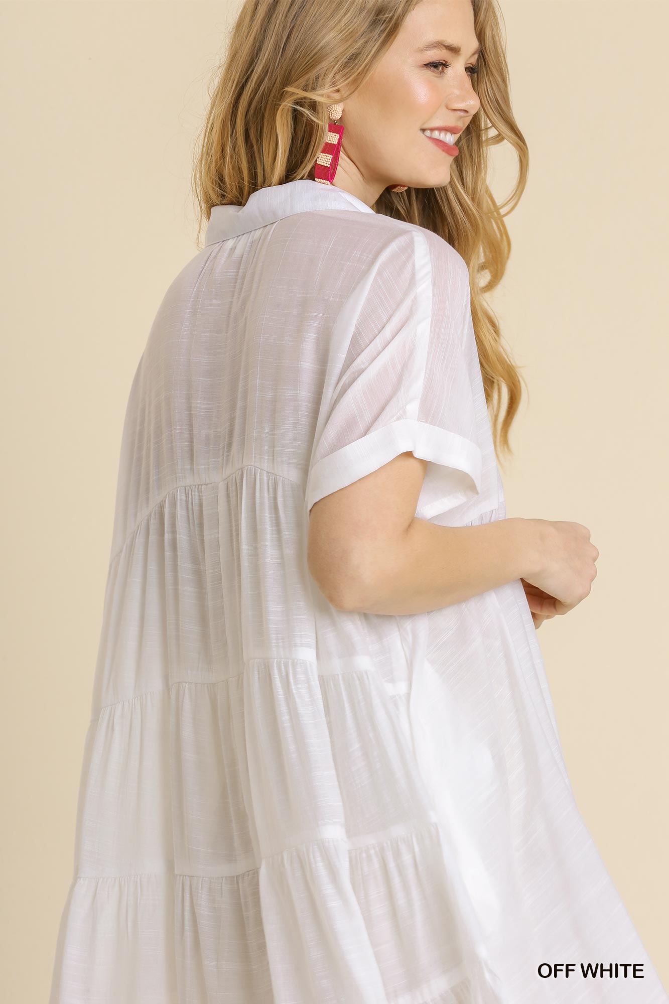 Collared Button Down Dress