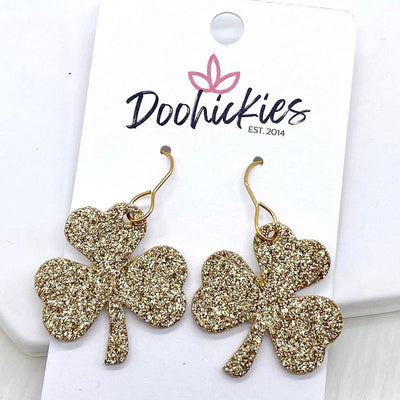 Itty Bitty Shamrock Earrings