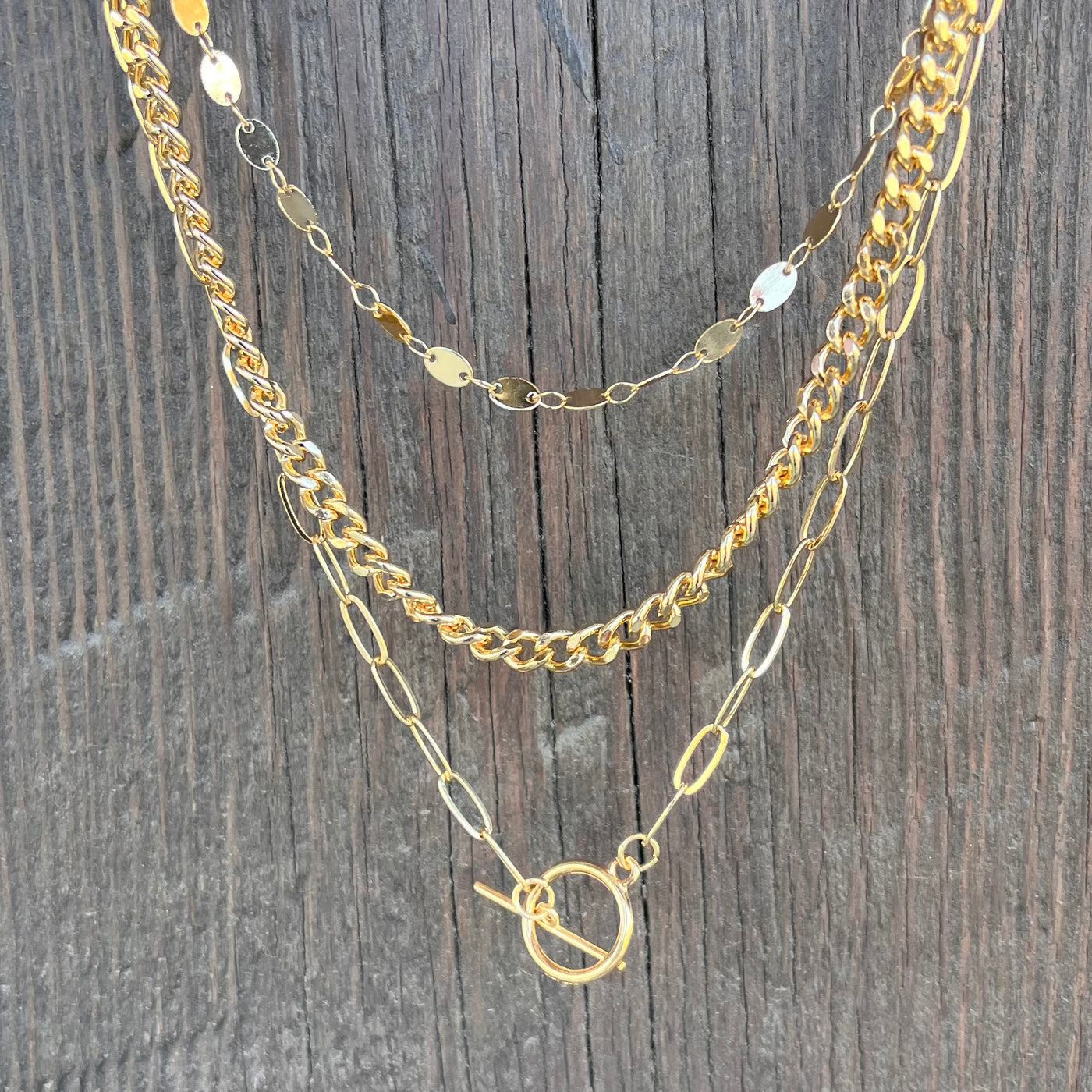 Layered Toggle Necklace