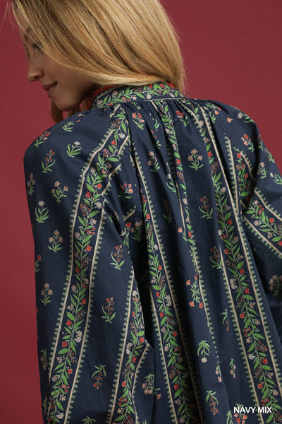 Floral Boho Blouse
