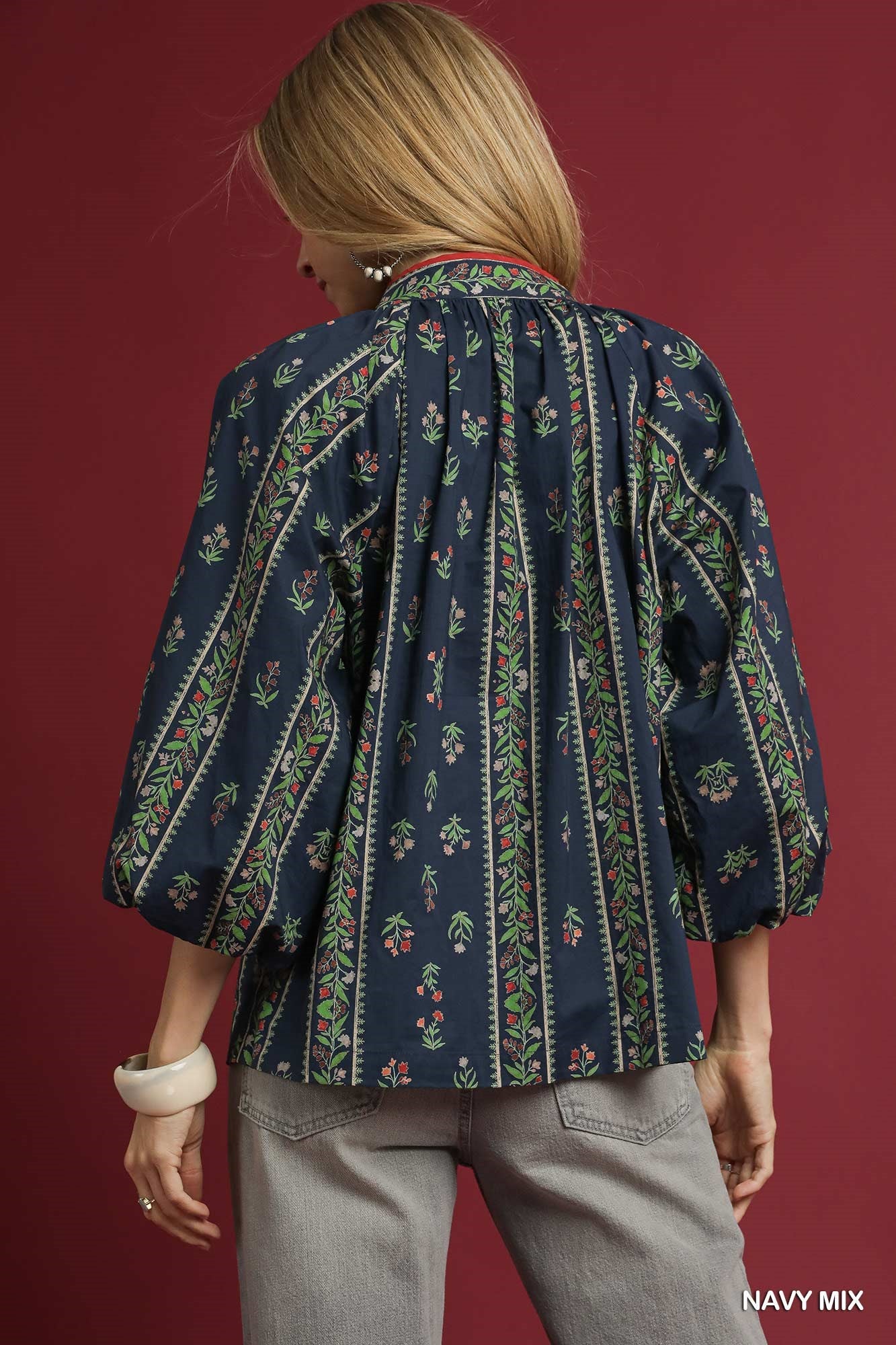 Floral Boho Blouse