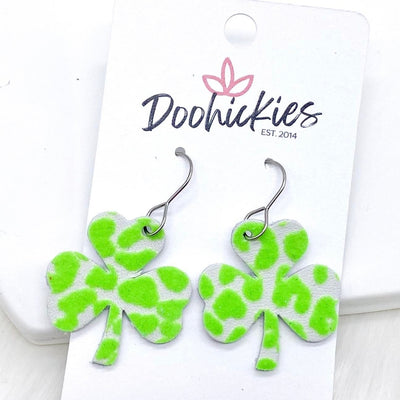 Itty Bitty Shamrock Earrings