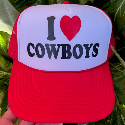 A Little Sass Cowboy Trucker Hat