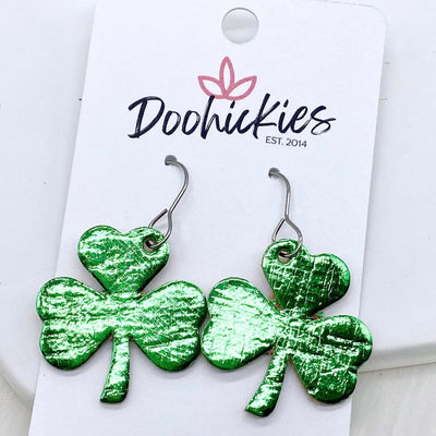 Itty Bitty Shamrock Earrings