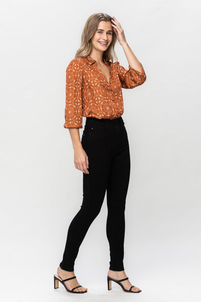 High Rise Tummy Control Skinny Jean