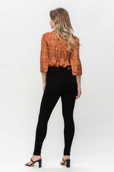 High Rise Tummy Control Skinny Jean