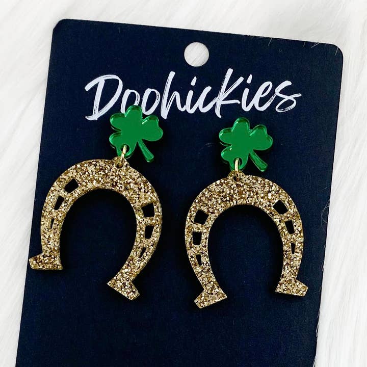 Lucky Horseshoe Earrings