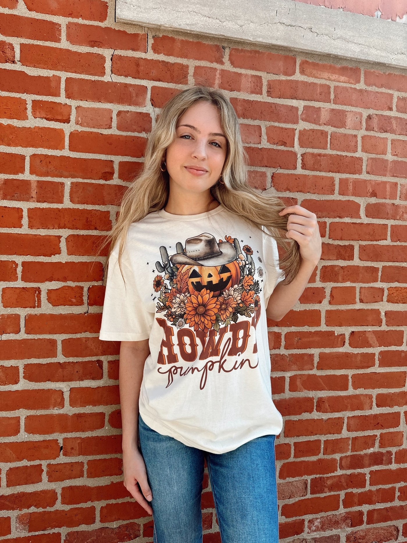 Howdy Pumpkin Tee