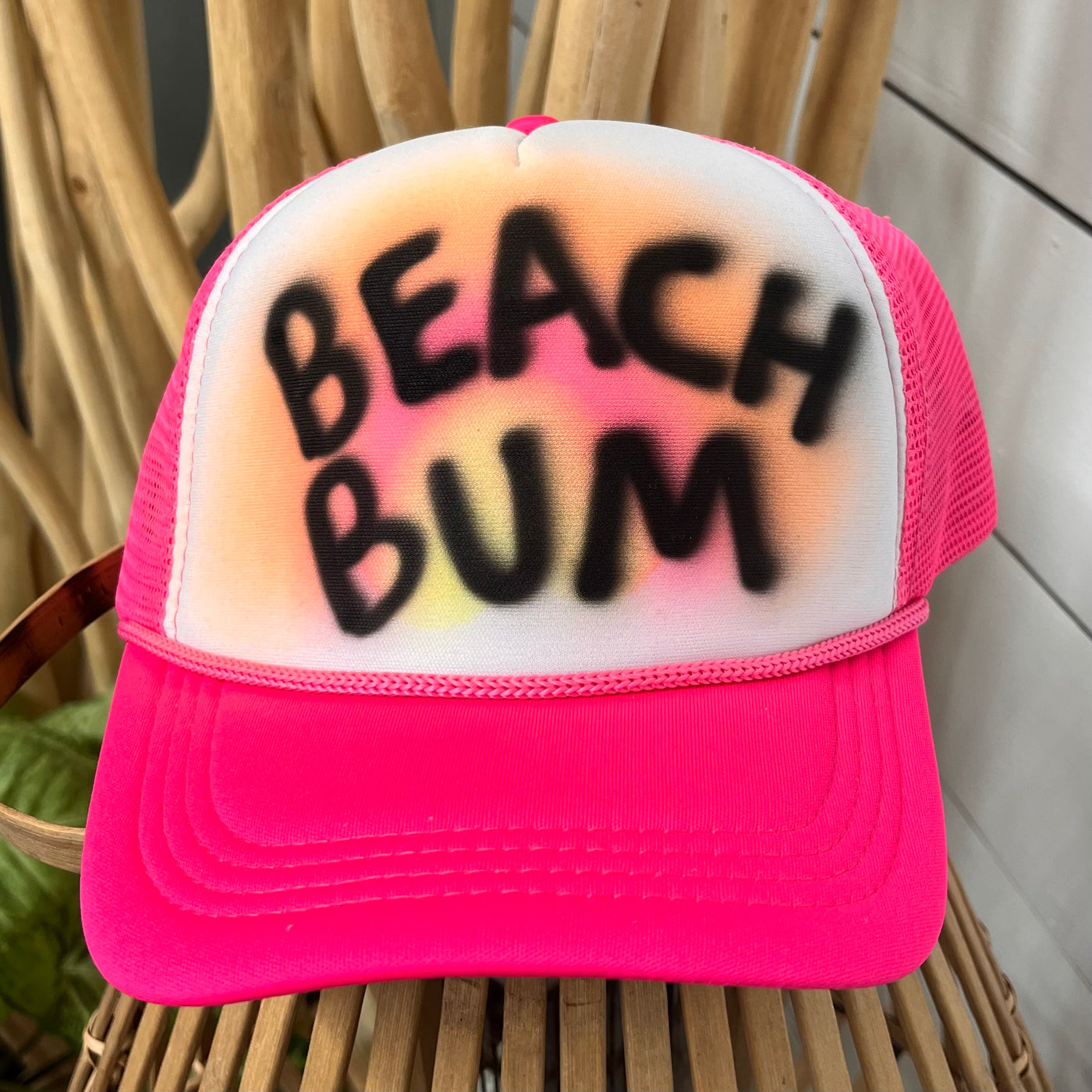 Graffiti Airbrush Trucker Hat