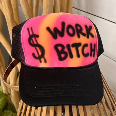 Graffiti Airbrush Trucker Hat