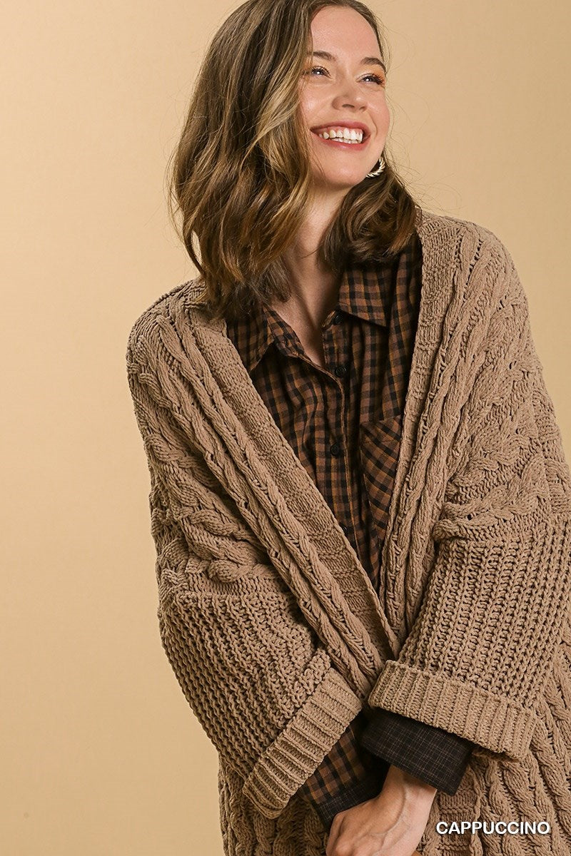 Cable Knit Cardigan