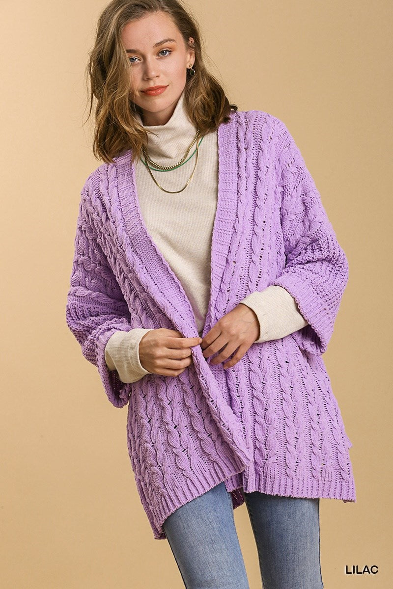 Cable Knit Cardigan – Whimsical Willow Boutique & Spa