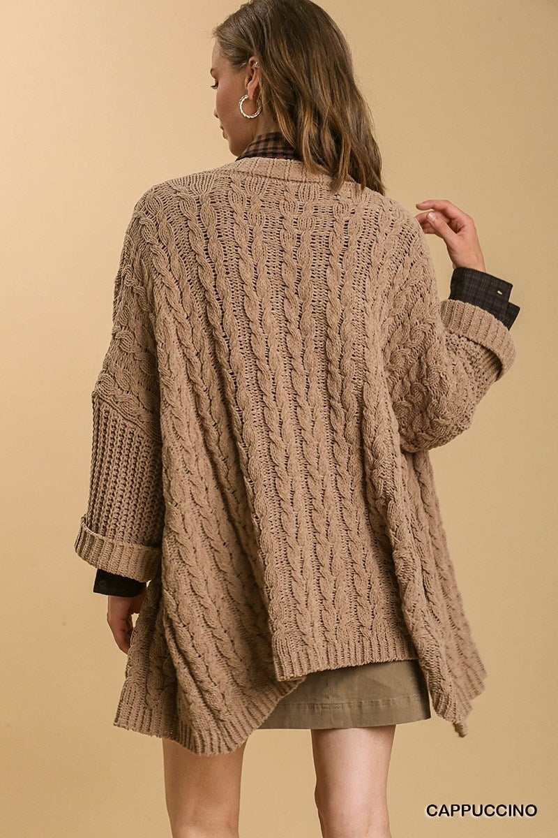 Cable Knit Cardigan