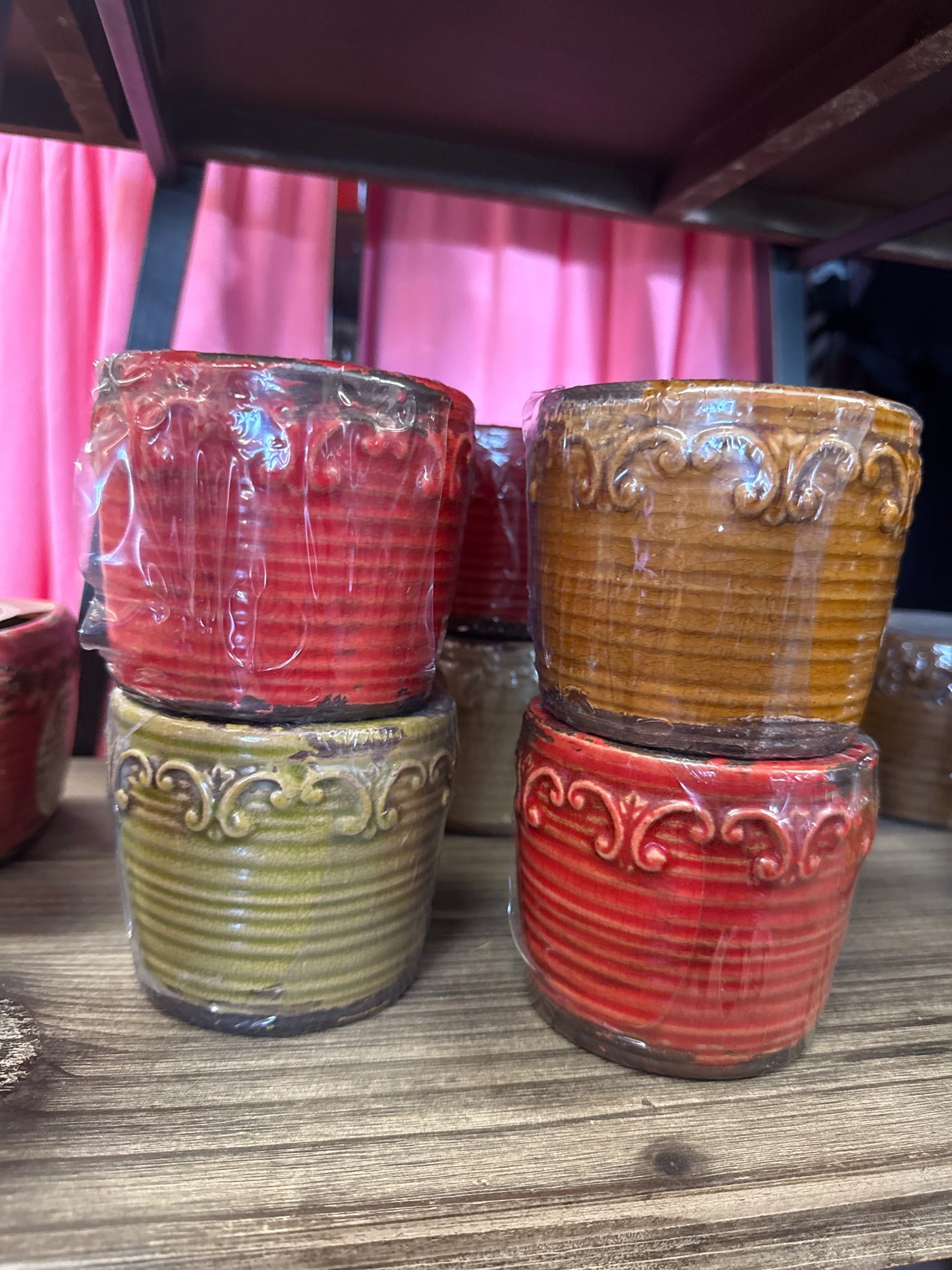 Vintage Round Pot Candle