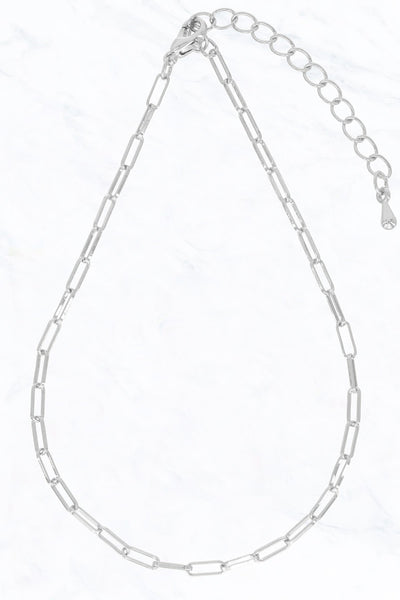 Paperclip Link Chain Anklet