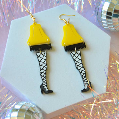 Acrylic Christmas Earrings