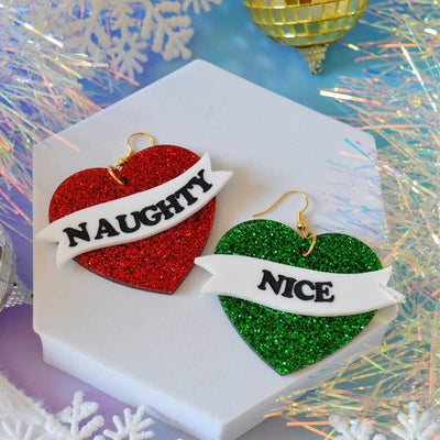 Acrylic Christmas Earrings