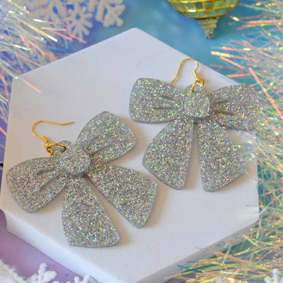 Acrylic Christmas Earrings