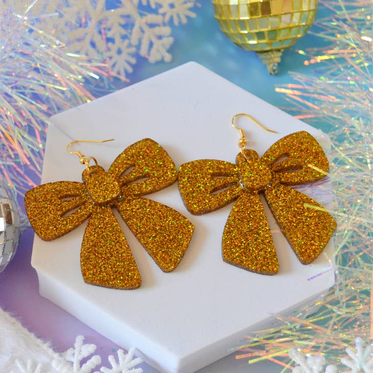 Acrylic Christmas Earrings