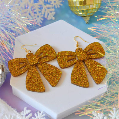 Acrylic Christmas Earrings