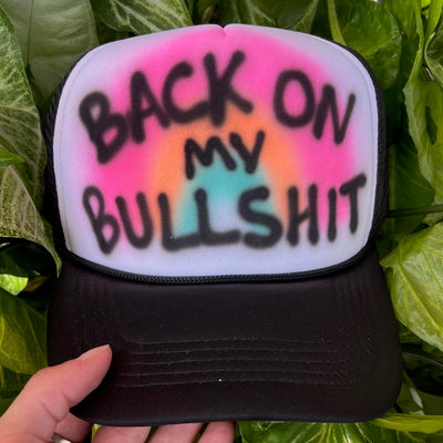 Graffiti Airbrush Trucker Hat
