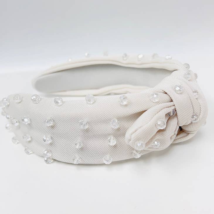 Beaded Knot Headband