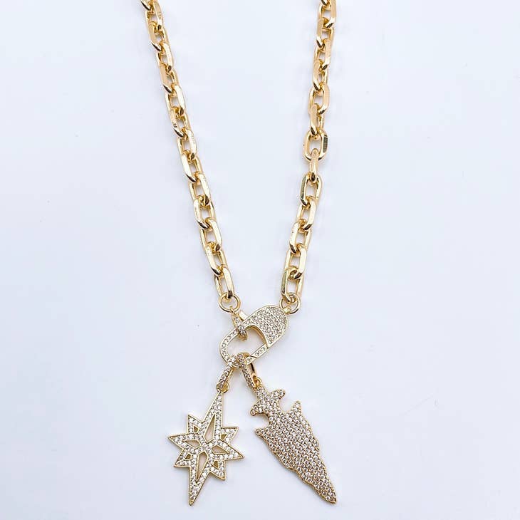 Arrow Starburst Necklace