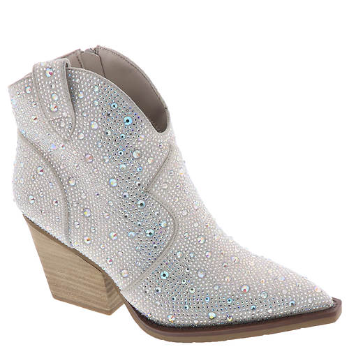 Rhinestone High Heel Bootie