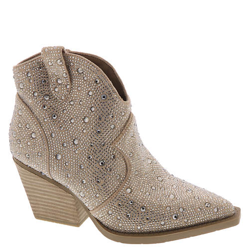 Rhinestone High Heel Bootie