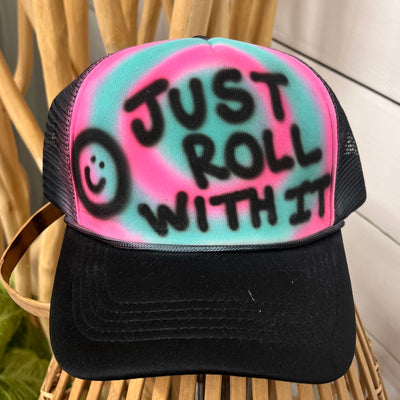 Graffiti Airbrush Trucker Hat