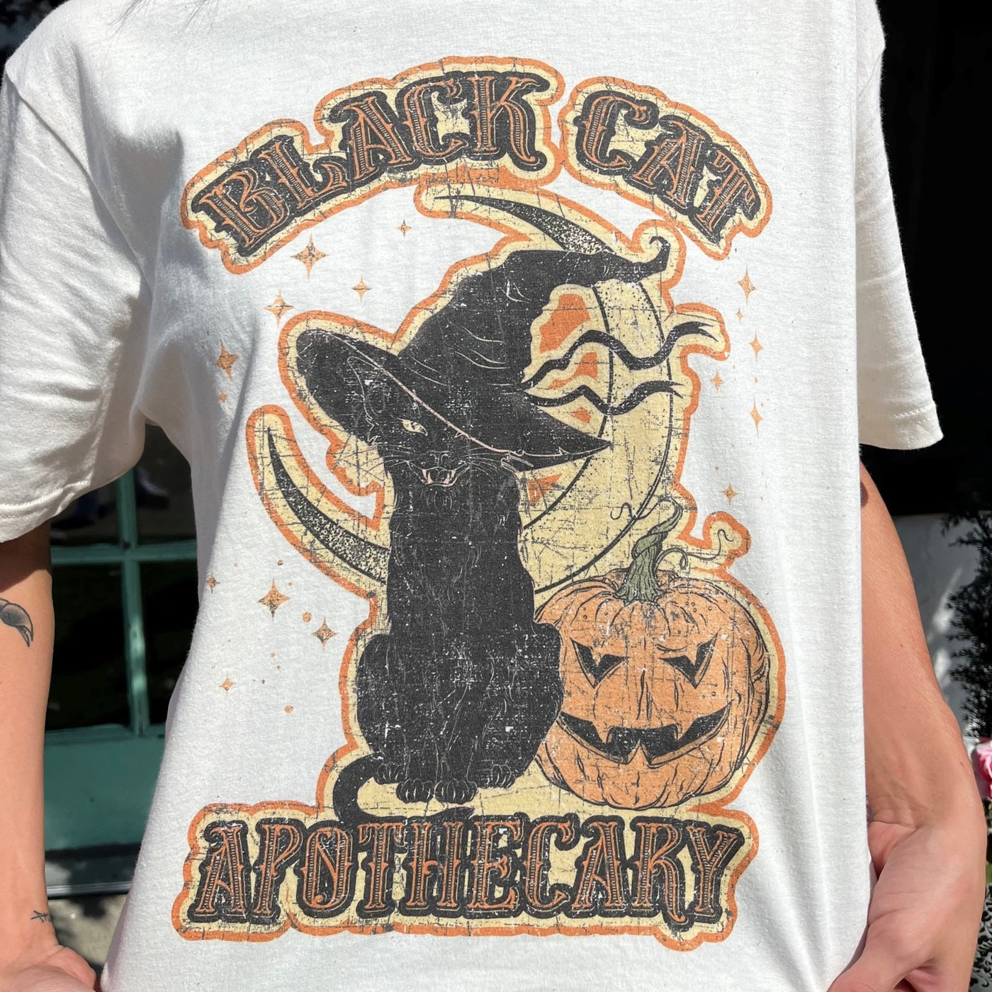 Black Cat Apothecary Tee