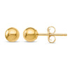Solid Gold Stud Earring