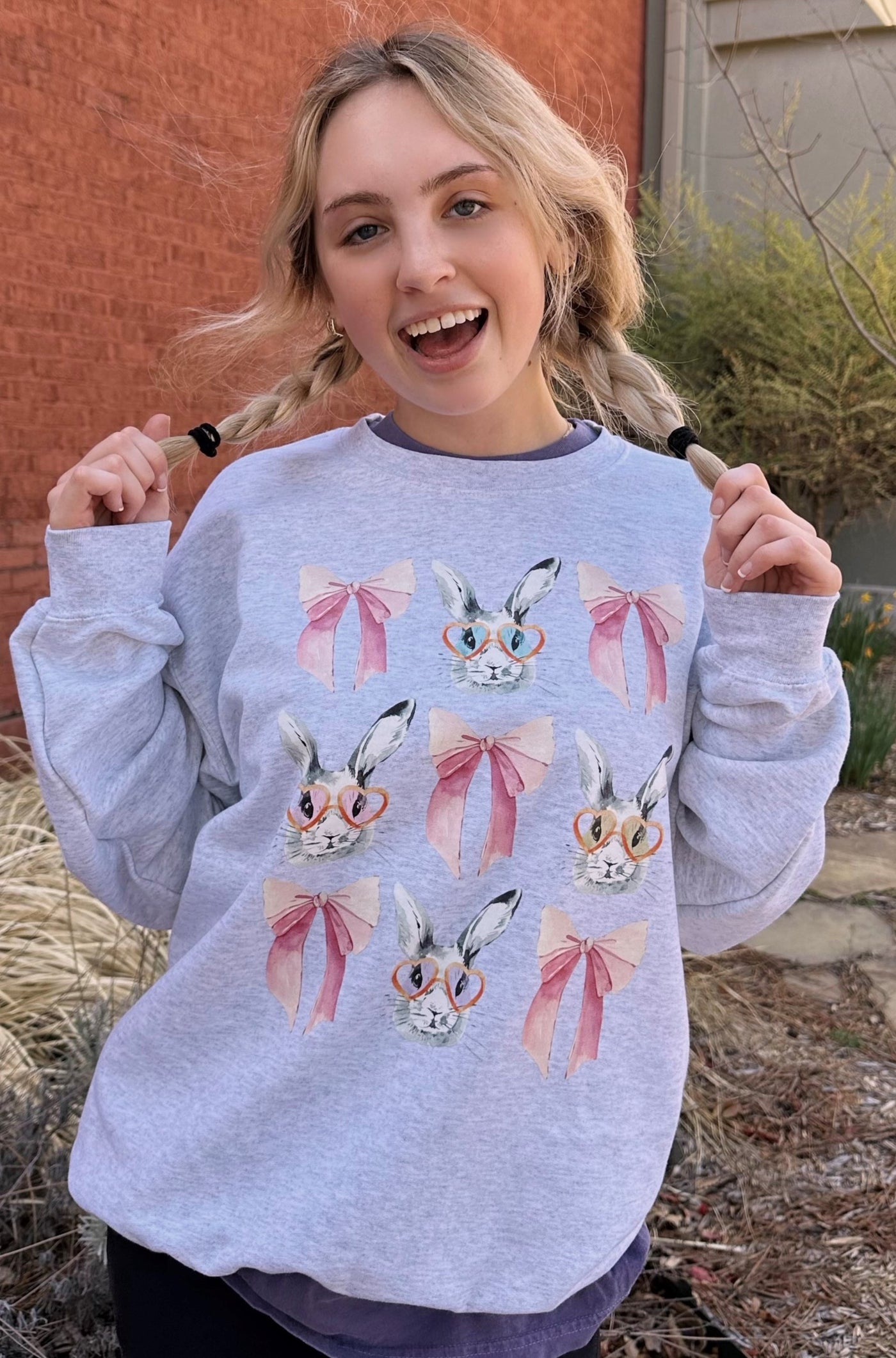 Bunnies & Bows Sweatshirt