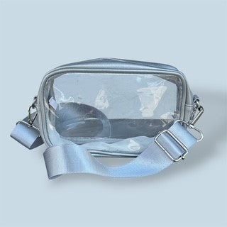 Canvas Strap Clear Bag