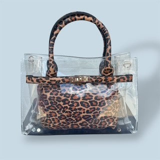 Clear Satchel Handbag