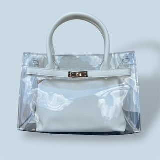 Clear Satchel Handbag