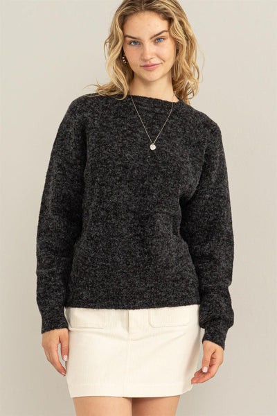 Stay Easy Raglan Sleeve Sweater