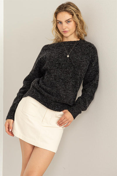 Stay Easy Raglan Sleeve Sweater