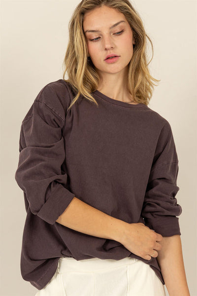 Oversized Long Sleeve Shirt