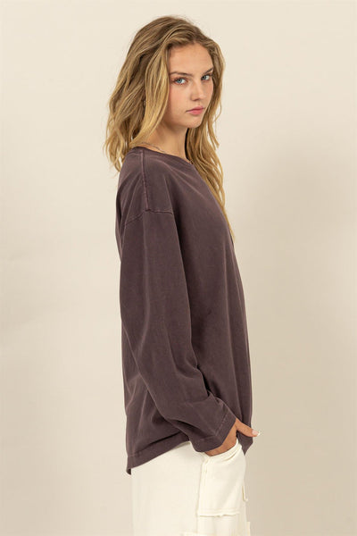 Oversized Long Sleeve Shirt