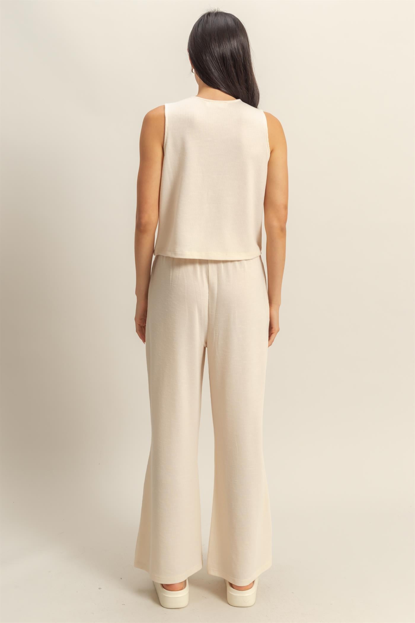 Sleeveless Top & Pants Set