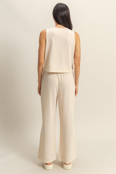 Sleeveless Top & Pants Set