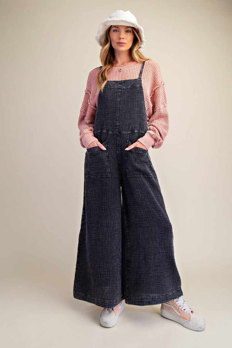 Washed Cotton Jumpsuit