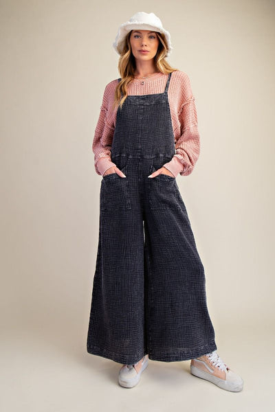 Washed Cotton Jumpsuit