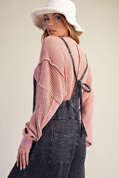 Washed Cotton Jumpsuit